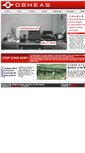 Mobile Screenshot of osheas.com
